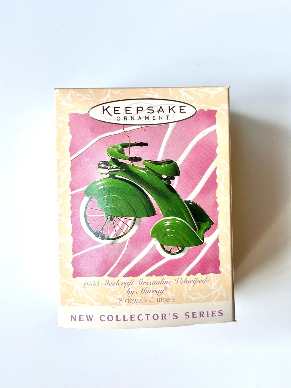 1997 Hallmark Keepsake Ornament 1935 Steelcraft Streamline Velocipede